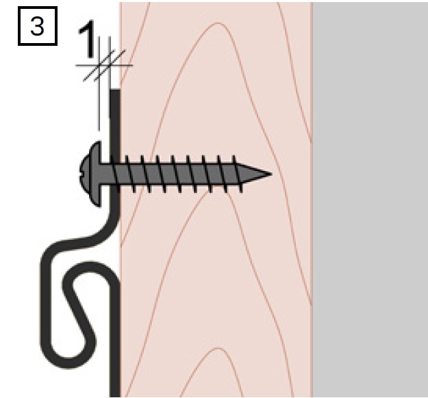 Схема фиксации сайдинга Döcke. Схема фиксации сайдинга Döcke.