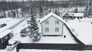 Соединитель желобов Lux, пломбир - 3