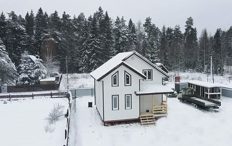 Соединитель желобов Lux, пломбир - 89