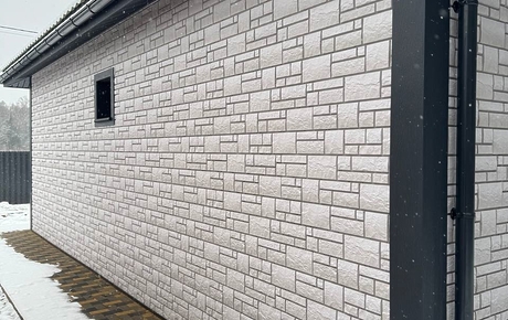 Фасадная панель Burg, Платиновый - 24